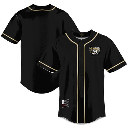 Oakland Golden Grizzlies Lightweight Gameday Greats Black Baseball Jersey product image