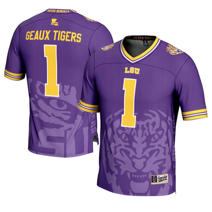 LSU Tigers Gameday Greats Purple Football Jersey product image