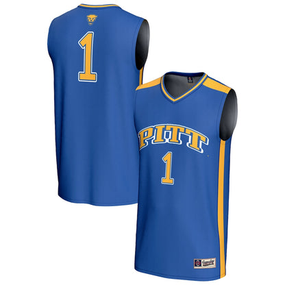 Pitt Panthers Lightweight Gameday Greats Royal Basketball Jersey product image