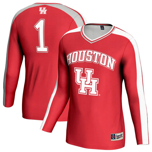 Houston Cougars Lightweight Gameday Greats Red Football Jersey product image
