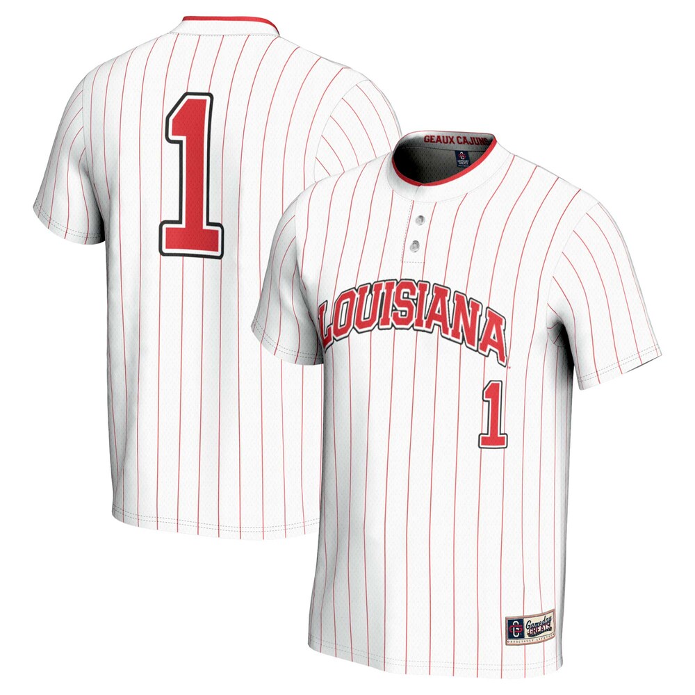Louisiana Ragin' Cajuns Lightweight Gameday Greats White Football Jersey product image