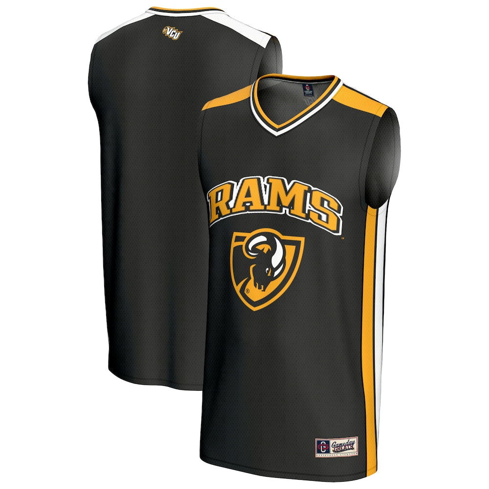 Vcu Rams Gameday Greats Black Basketball Jersey product image