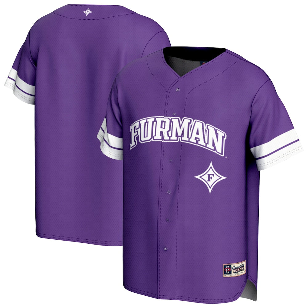 Furman Paladins Gameday Greats Purple Baseball Jersey product image