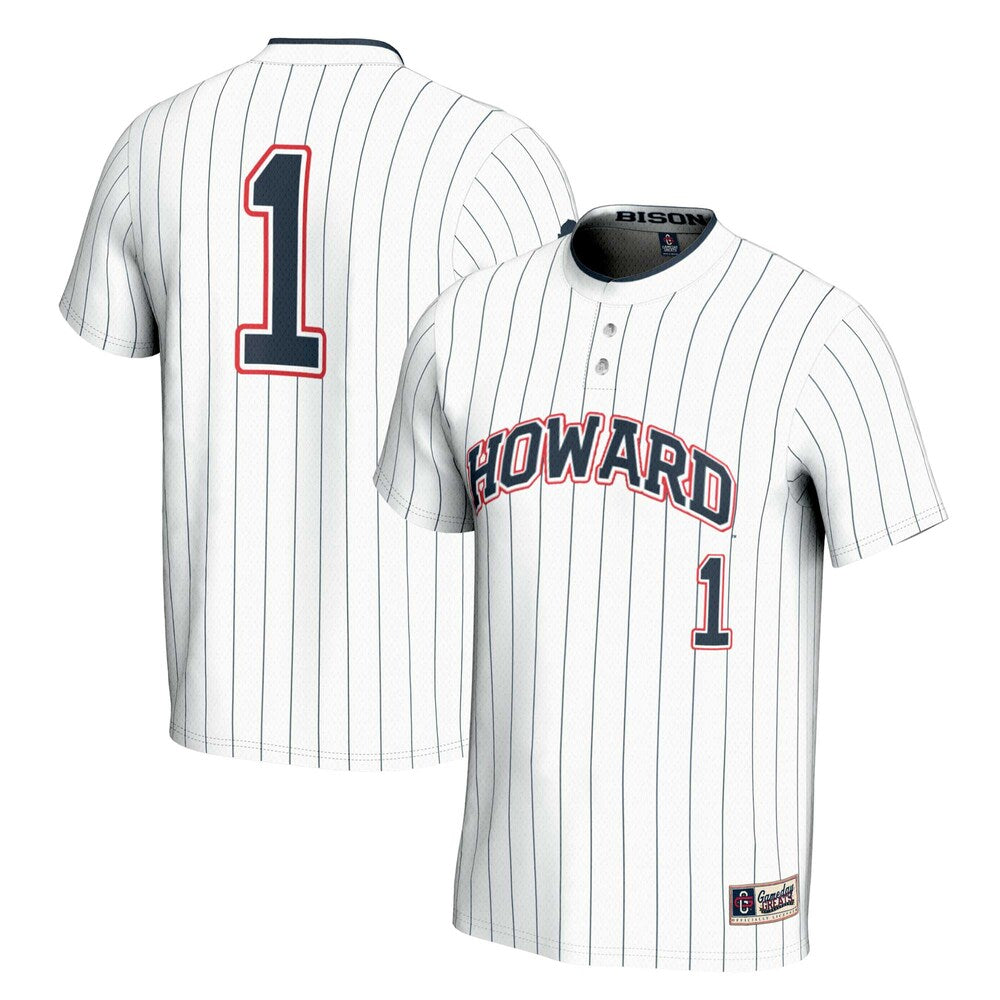 Howard Bison Lightweight Gameday Greats White Football Jersey product image