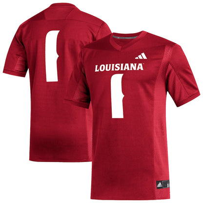 Louisiana Ragin' Cajuns #1 Replica Cardinal Football Jersey product image