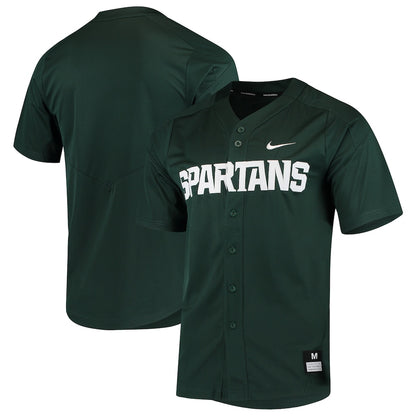 Michigan State Spartans Replica Untouchable Green Baseball Jersey product image