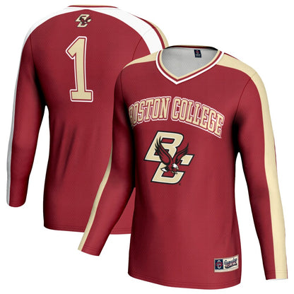 Boston College Eagles Lightweight Gameday Greats Maroon Football Jersey product image