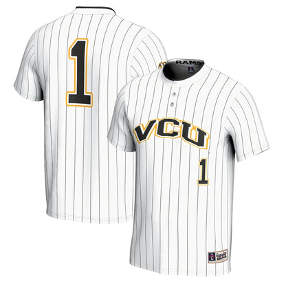 Vcu Rams Lightweight Gameday Greats White Football Jersey product image