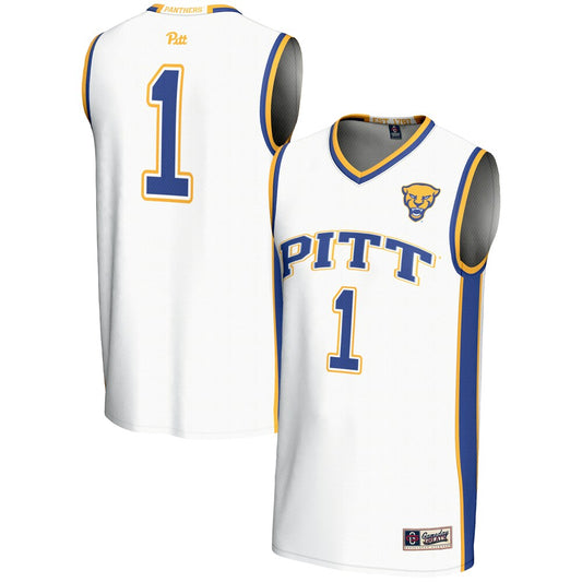 Pitt Panthers Lightweight Gameday Greats White Basketball Jersey product image
