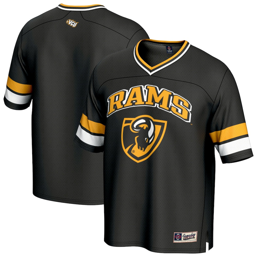 Vcu Rams Gameday Greats Black Football Jersey product image