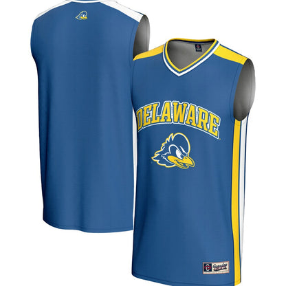 Delaware Gameday Greats Royal Basketball Jersey product image