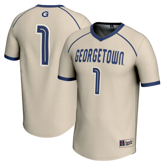 Georgetown Hoyas Lightweight Gameday Greats Gray Football Jersey product image