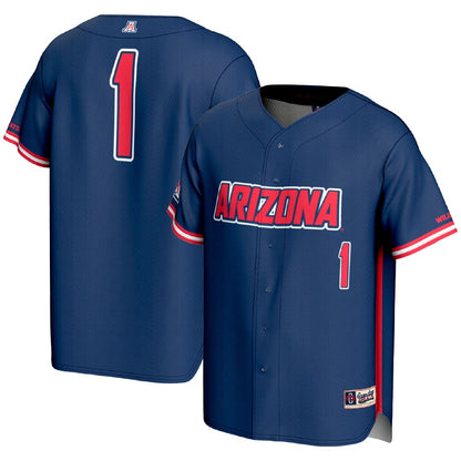 Arizona Wildcats Lightweight Gameday Greats Navy Baseball Jersey product image