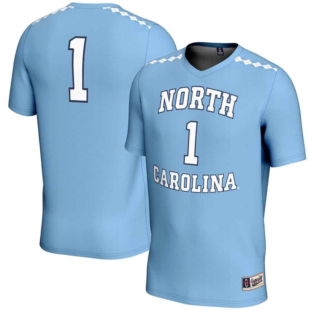 North Carolina Tar Heels Lightweight Gameday Greats Blue Football Jersey product image