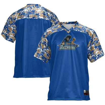 Massachusetts Maritime Academy Buccaneers Gameday Greats Blue Football Jersey product image