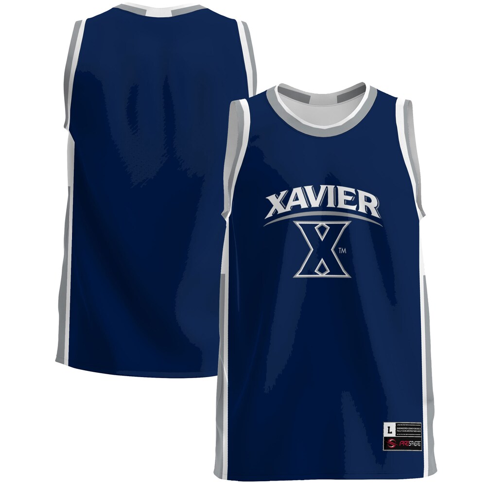 Xavier Musketeers Lightweight Gameday Greats Navy Basketball Jersey product image