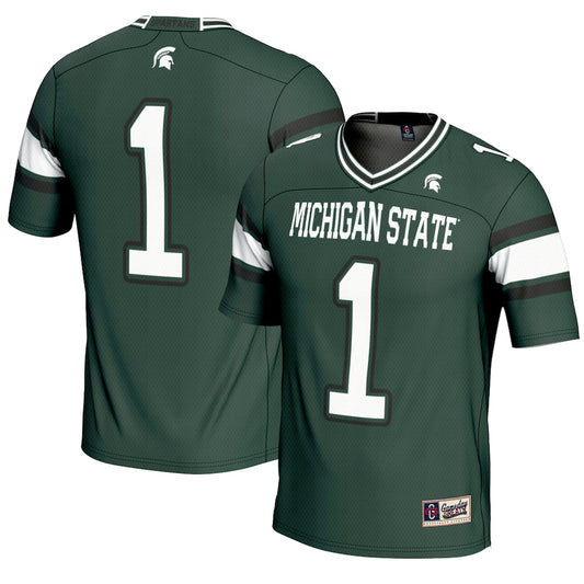 Michigan State Spartans 2048 Gameday Greats Green Football Jersey product image