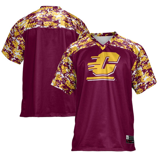 Central Michigan Chippewas 2054 Gameday Greats Maroon Football Jersey product image