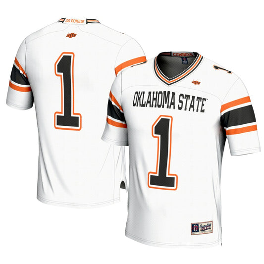 Oklahoma State Cowboys 2083 Gameday Greats White Football Jersey product image