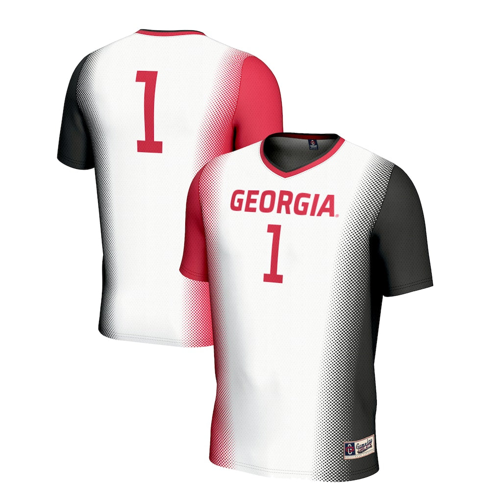 Georgia Bulldogs 2093 Lightweight Gameday Greats White Soccer Jersey product image
