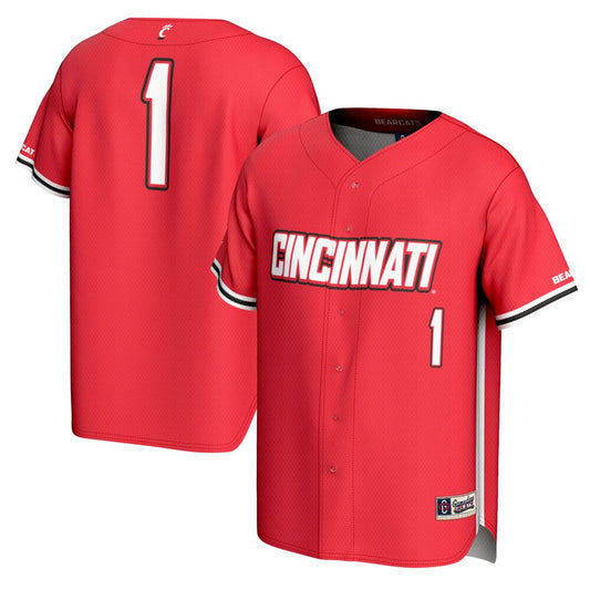 Cincinnati Bearcats 2022 Lightweight Gameday Greats Red Baseball Jersey product image