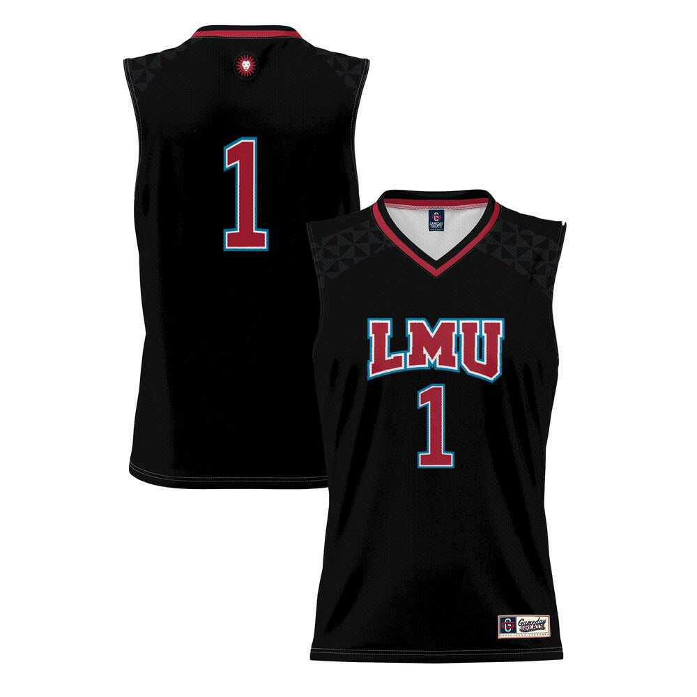 Loyola Marymount Lions 2033 Lightweight Gameday Greats Black Basketball Jersey product image