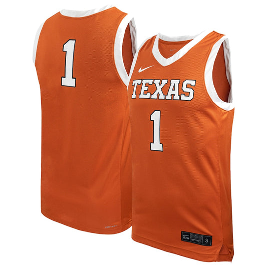 Texas Longhorns 2006 Replica Orange Basketball Jersey product image