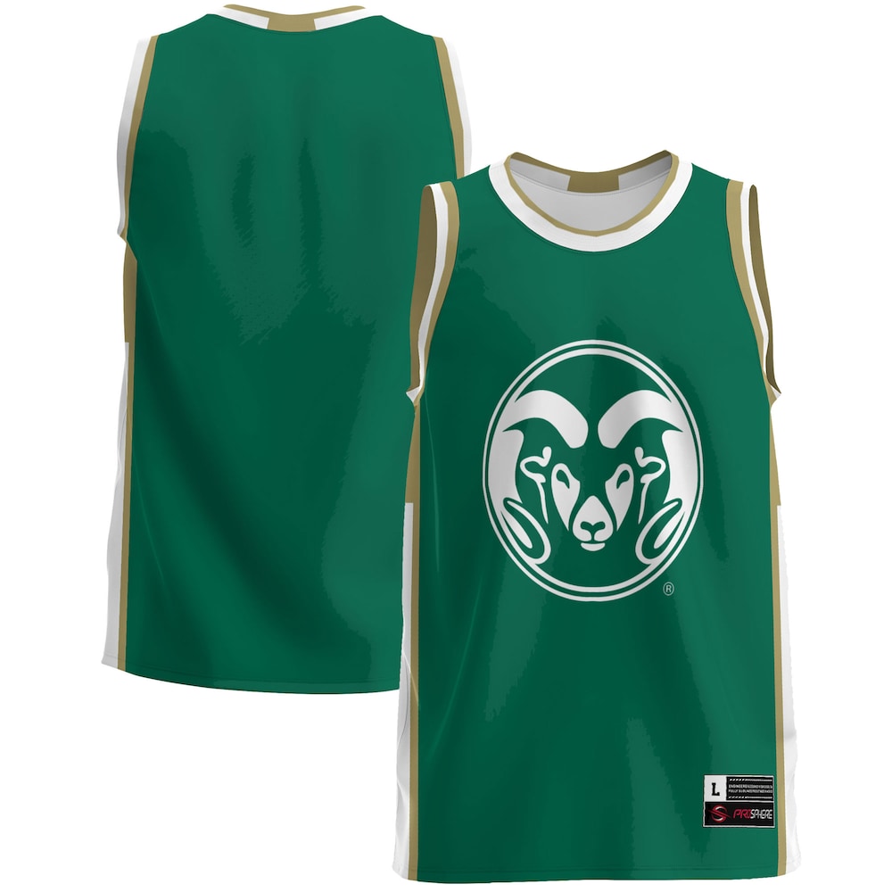 Colorado State Rams 2098 Lightweight Gameday Greats Green Basketball Jersey product image