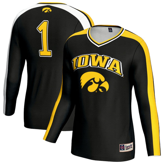 Iowa Hawkeyes 2089 Lightweight Gameday Greats Black Football Jersey product image