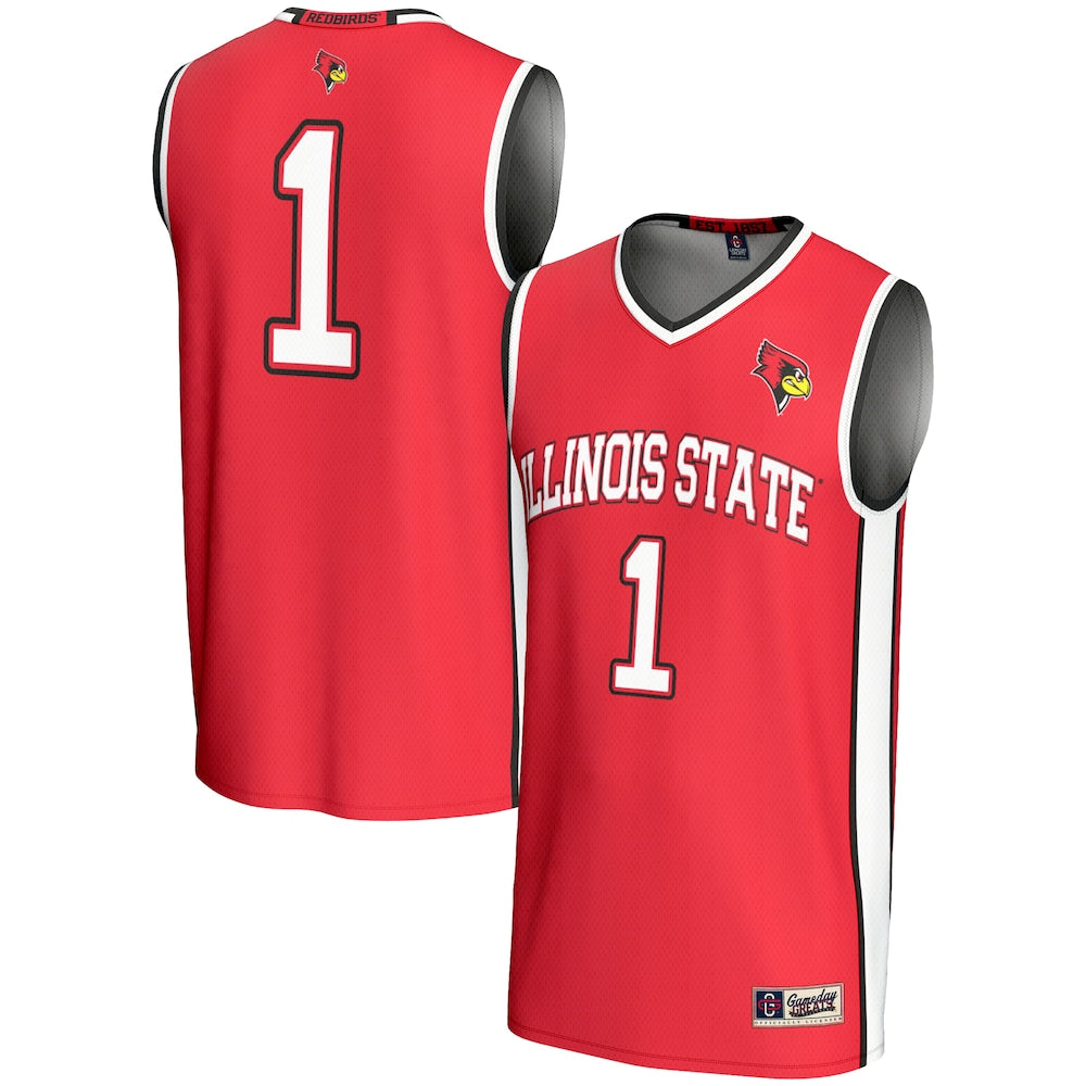 Illinois State Redbirds 2062 Lightweight Gameday Greats Red Basketball Jersey product image