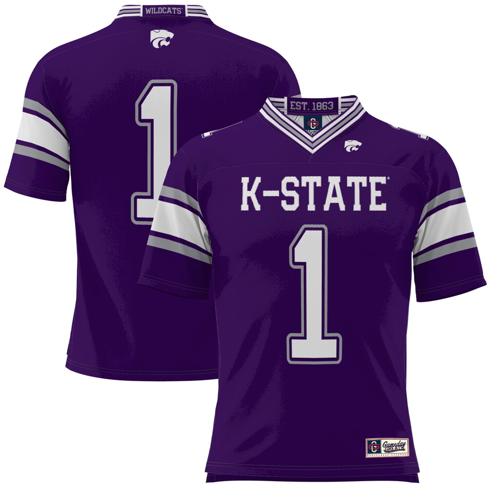 Kansas State Wildcats 2075 Gameday Greats Purple Football Jersey product image