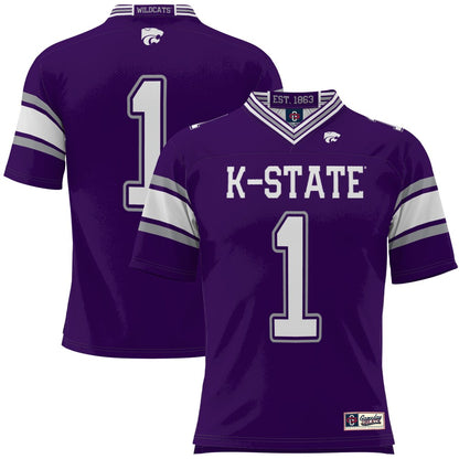 Kansas State Wildcats 2075 Gameday Greats Purple Football Jersey product image