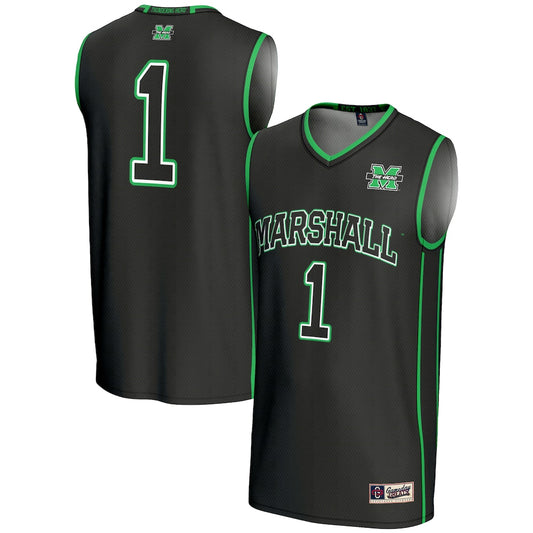 Marshall Thundering Herd 2086 Lightweight Gameday Greats Black Basketball Jersey product image