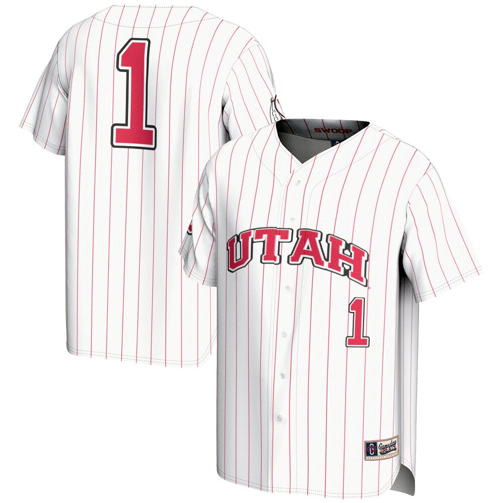 Utah Utes 2031 Lightweight Gameday Greats White Baseball Jersey product image
