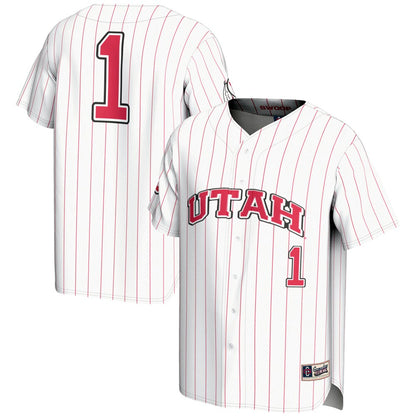 Utah Utes 2031 Lightweight Gameday Greats White Baseball Jersey product image