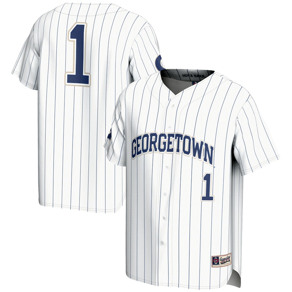 Georgetown Hoyas 2053 Lightweight Gameday Greats White Baseball Jersey product image