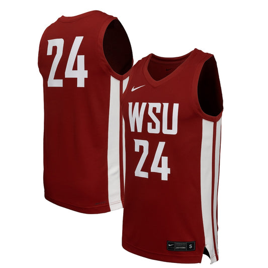 Washington State Cougars 2029 Replica Crimson Basketball Jersey product image