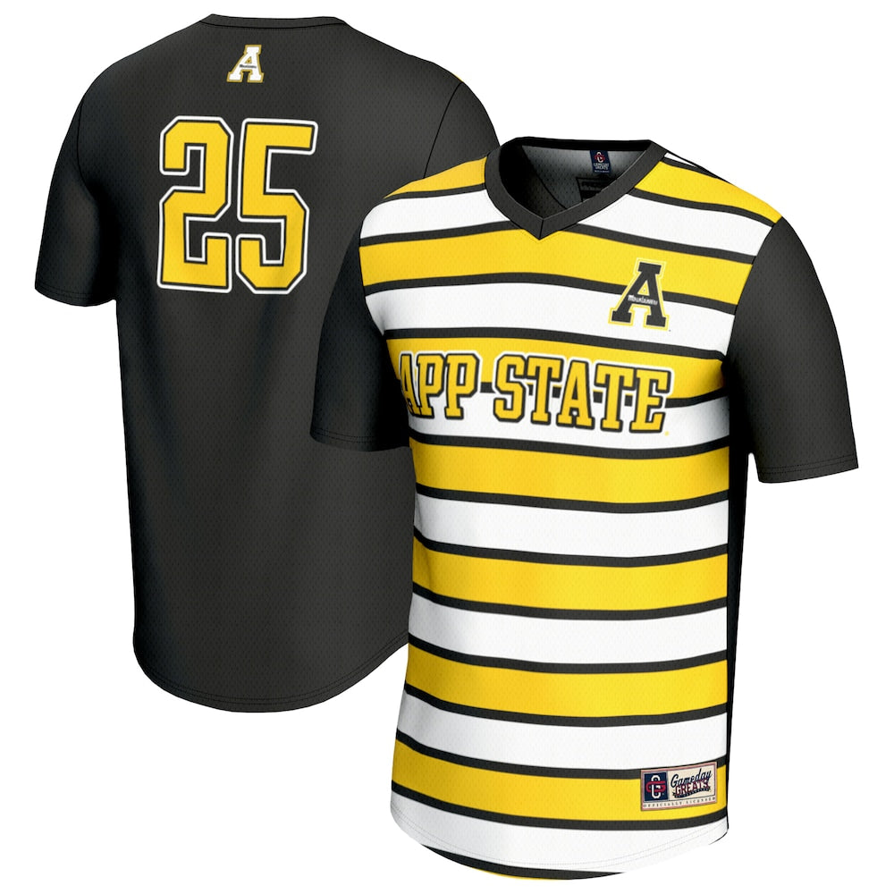 Appalachian State Mountaineers 2004 Lightweight Gameday Greats Black Soccer Jersey product image