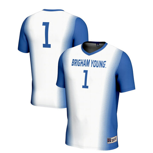 BYU Cougars 2025 Lightweight Gameday Greats White Soccer Jersey product image