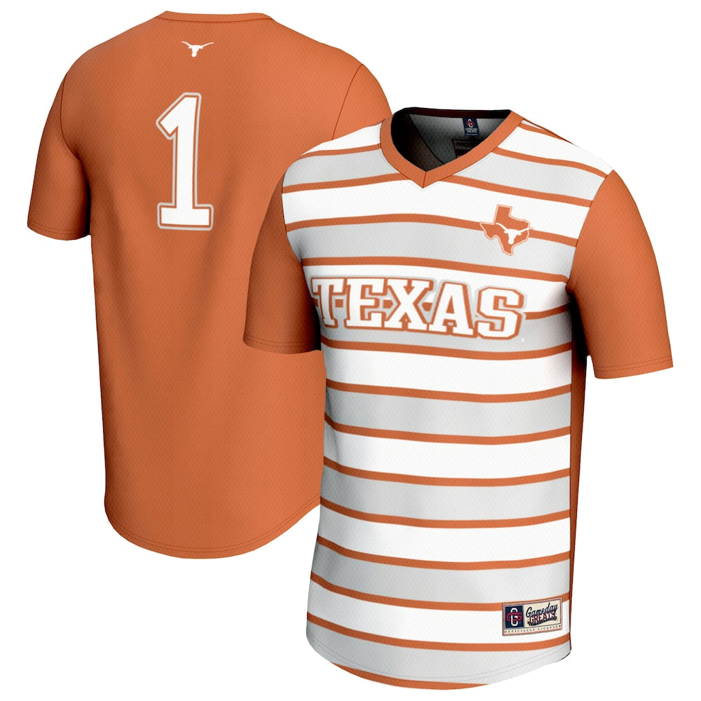 Texas Longhorns 2036 Lightweight Gameday Greats Orange Soccer Jersey product image