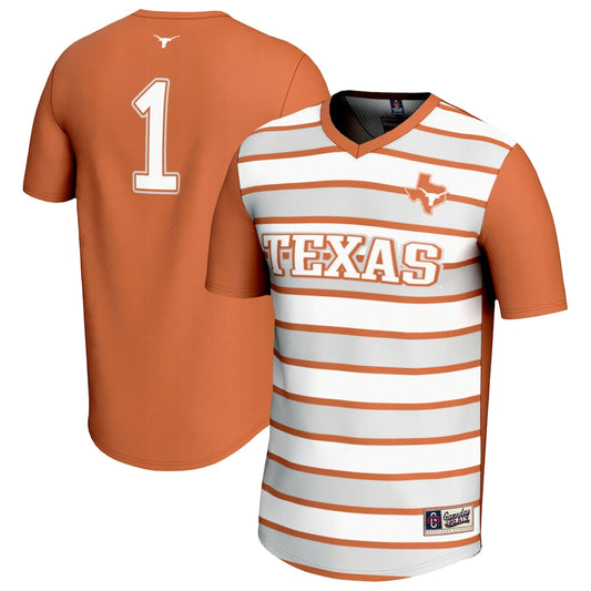 Texas Longhorns 2036 Lightweight Gameday Greats Orange Soccer Jersey product image