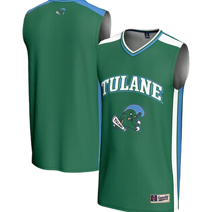Tulane Green Wave 2057 Gameday Greats Green Basketball Jersey product image