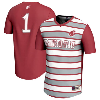Washington State Cougars 2017 Lightweight Gameday Greats Crimson Soccer Jersey product image