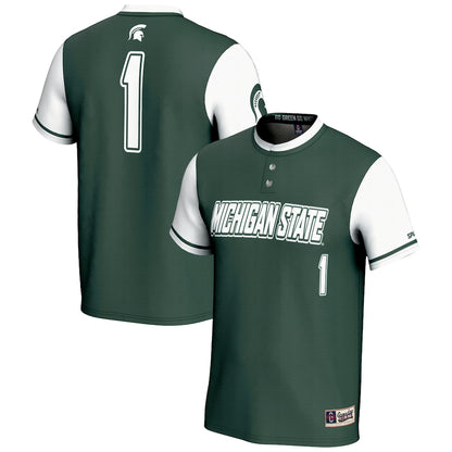 Michigan State Spartans 2059 Lightweight Gameday Greats Green Football Jersey product image