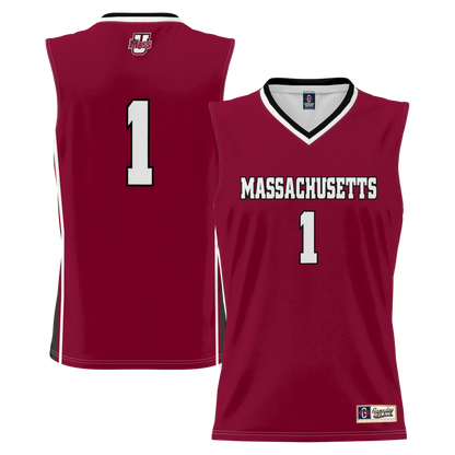 Umass Minutemen Lightweight Gameday Greats Maroon Basketball Jersey product image