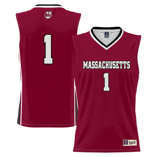 Umass Minutemen Lightweight Gameday Greats Maroon Basketball Jersey product image