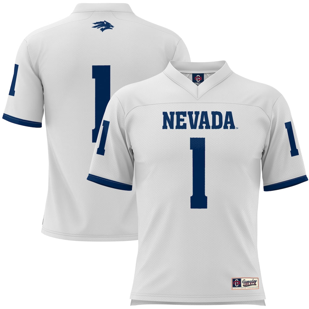 Nevada Wolf Pack Gameday Greats White Football Jersey product image