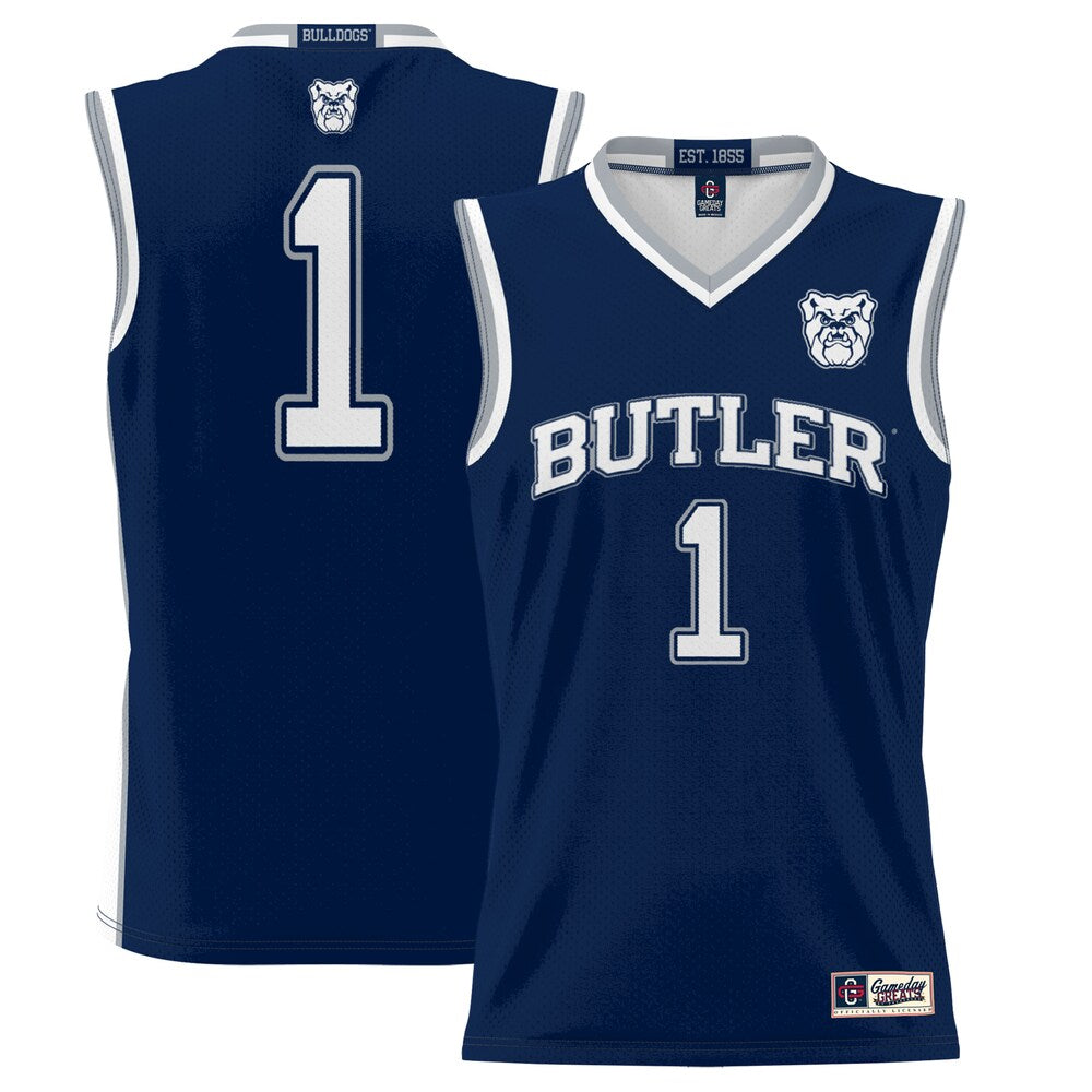 Butler Bulldogs Lightweight Gameday Greats Navy Basketball Jersey product image