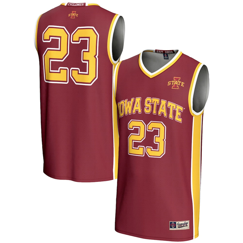Iowa State Cyclones Lightweight Gameday Greats Cardinal Basketball Jersey product image