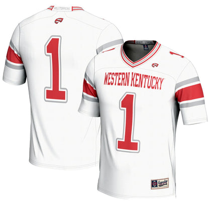 Western Kentucky Hilltoppers Gameday Greats White Football Jersey product image